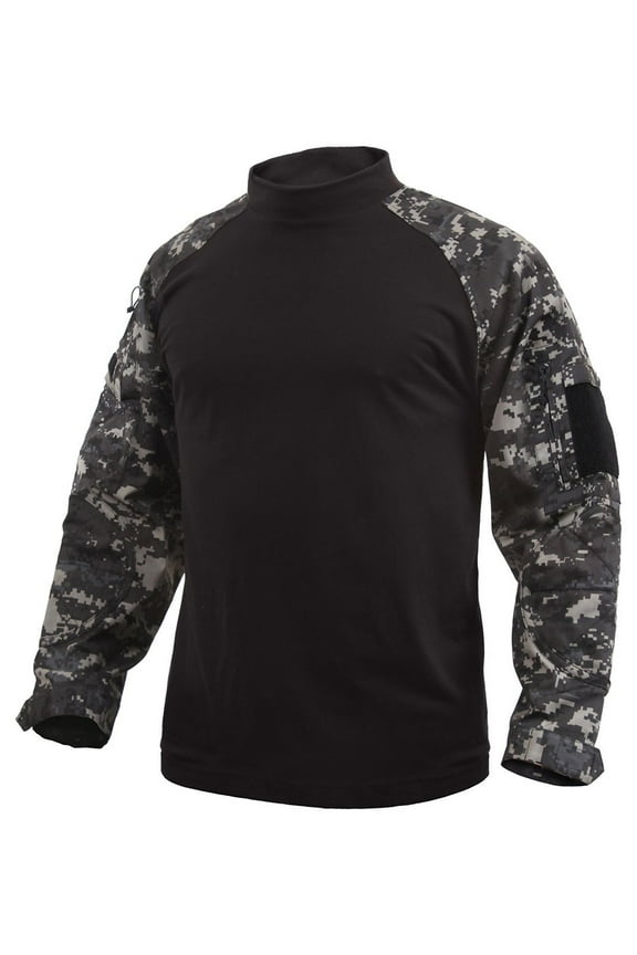 Military FR NYCO Combat Shirt - Subdued Urban Digital Camo, Small