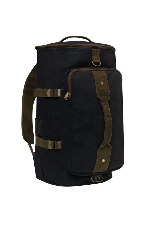 Convertible Canvas Duffle / Backpack - 19 Inches