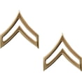 thumbnail image 1 of Rothco Corporal Polished Insignia - Gold, 1 of 2