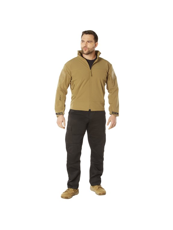 Covert Ops Lightweight Soft Shell Jacket,Coyote Brown