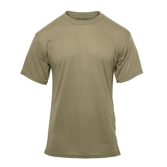Rothco 19708 Moisture Wicking Short Sleeve T-Shirt, AR 670-1 Coyote Brown - 2XL