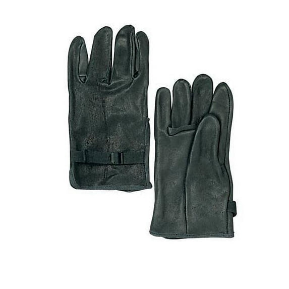 Rothco D3-A Type Leather Gloves - Black, Size 6