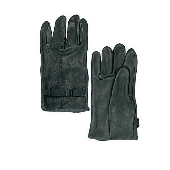 Rothco D3-A Type Leather Gloves - Black, Size 7