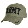 thumbnail image 1 of Rothco Deluxe Army Embroidered Low Profile Insignia Cap - Olive Drab, 1 of 2
