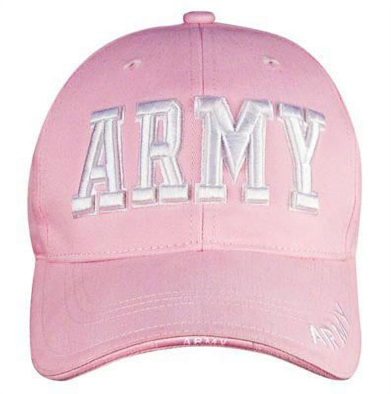 Rothco Deluxe Army Embroidered Low Profile Insignia Cap - Pink
