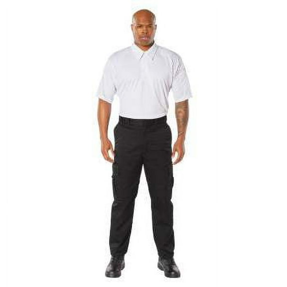 Rothco Deluxe EMT (Emergency Medical Technician) Paramedic Pants,Black,32