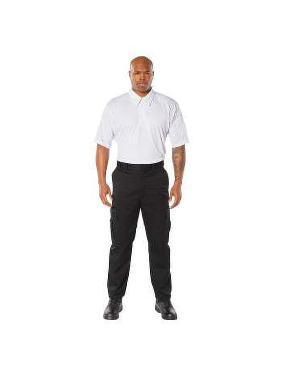 Deluxe EMT (Emergency Medical Technician) Paramedic Pants,Black,32