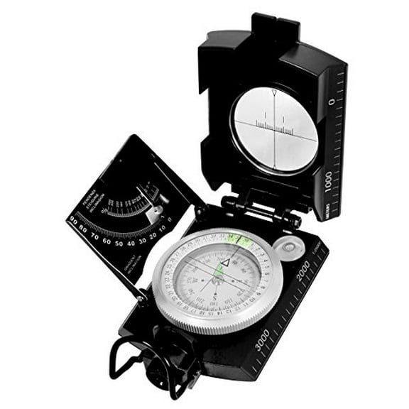 Rothco Deluxe Marching Compass, Black