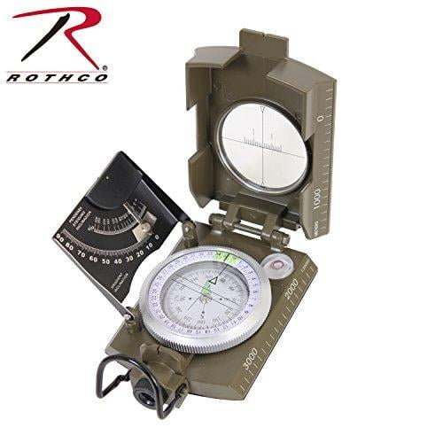 Rothco Deluxe Olive Drab Marching Compass