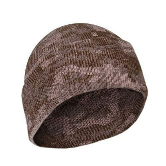 Rothco 15908 Deluxe Camo Watch Caps, Desert Digital Camo