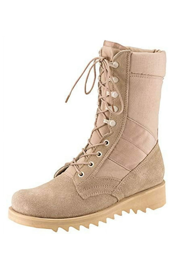 Desert Tan Ripple Sole Jungle Boot, 4R