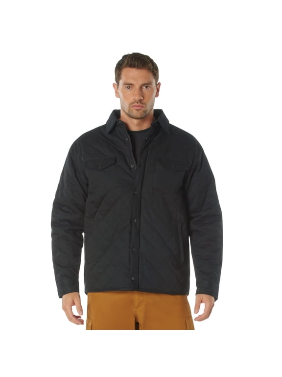 Diamond Quilted Cotton Jacket