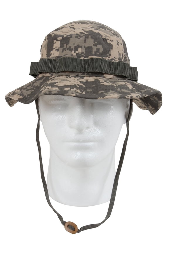 5672 Digital Camo Boonie Hat, ACU Digital Camo - Size 7.75