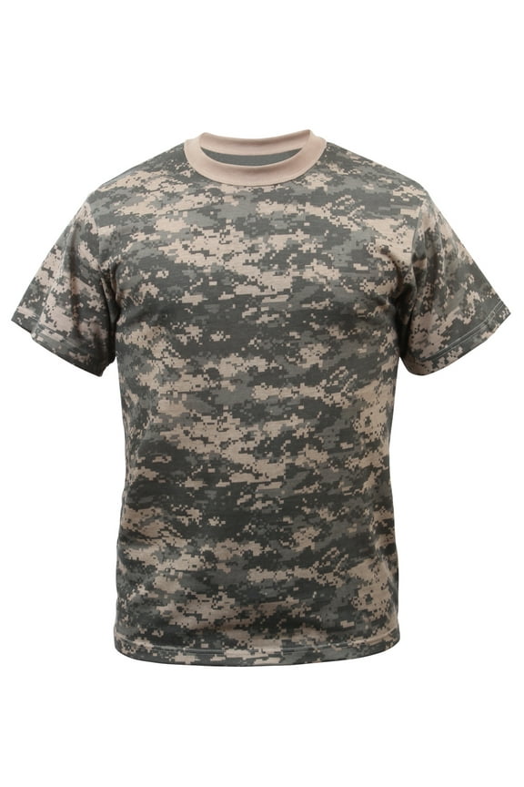 Digital Camo T-Shirt, ACU Digital Camo, XL