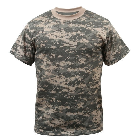 Rothco Digital Camo T-Shirt, ACU Digital Camo, XS
