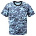 thumbnail image 1 of Rothco Digital Camo T-Shirt, Sky Blue Digital Camo, 2XL, 1 of 6