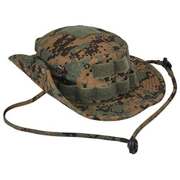 Rothco 15830 Digital Camo Boonie Hat, Woodland Digital Camo - Size 8
