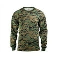 thumbnail image 1 of Rothco 5036 Long Sleeve Digital Camo T-Shirt, Woodland Digital Camo - 2XL, 1 of 2