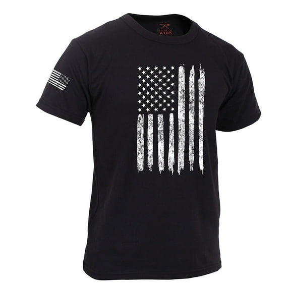 Rothco Distressed US Flag Athletic Fit T-Shirt - Men's, Medium