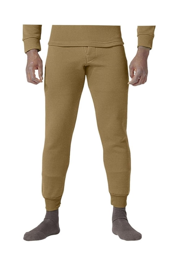 ECWCS Poly Bottoms - AR 670-1 Coyote Brown, Medium