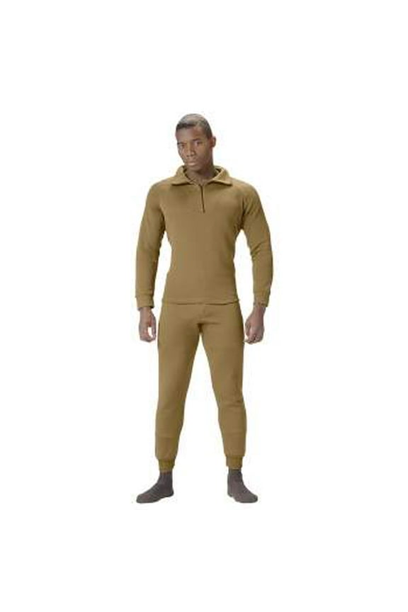 ECWCS Poly Bottoms, S, Coyote Brown