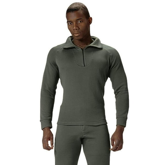 Rothco ECWCS Polyester Thermal Long Underwear Tops w/Zipper