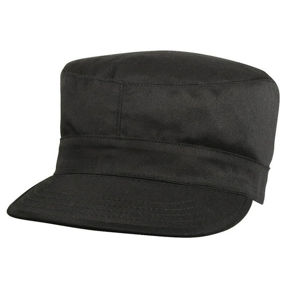 Rothco 10838 Fatigue Caps, Black - Medium