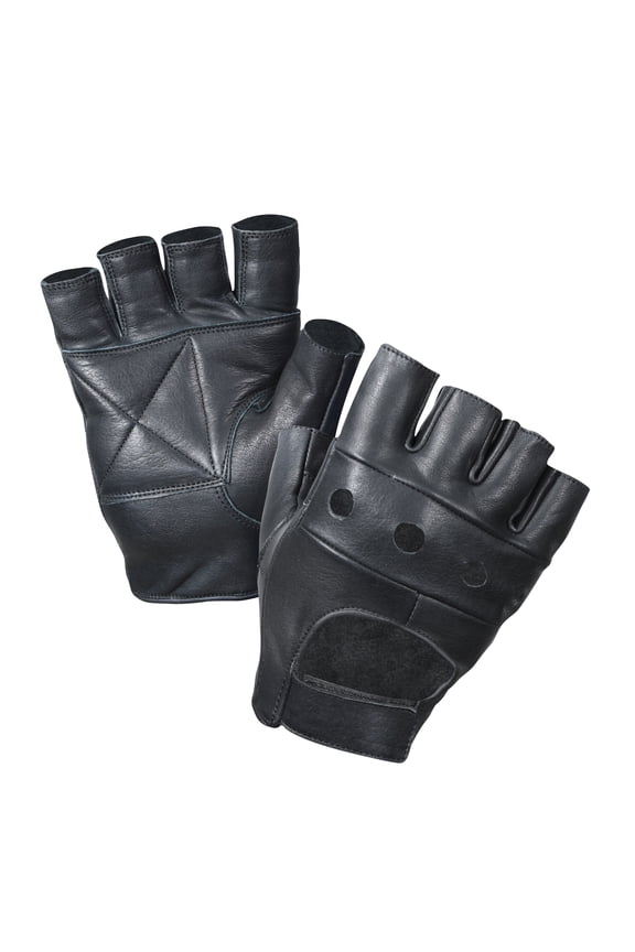 Fingerless Biker Gloves