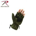 thumbnail image 1 of (Price/PR)Rothco 4395 Fingerless Sniper Glove / Mittens-Olive Drab-L, 1 of 3
