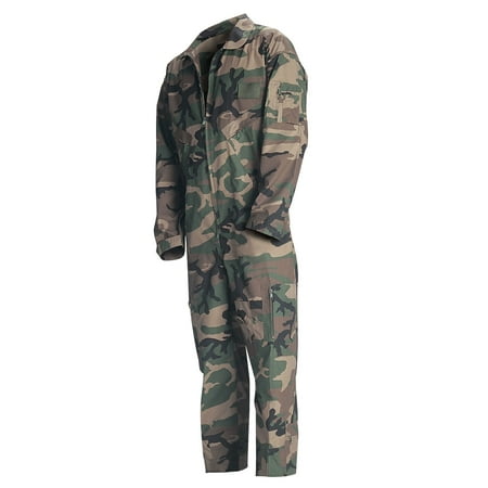 Rothco Flightsuits, Woodland Camo, M