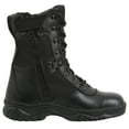thumbnail image 1 of Rothco Forced Entry 8in Boot w/Side Zipper, Black, 9.5, 5053-Black-9.5, 1 of 2