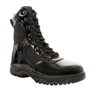 Rothco High Gloss Tactical Boot with Side Zipper 50530, 13 inches