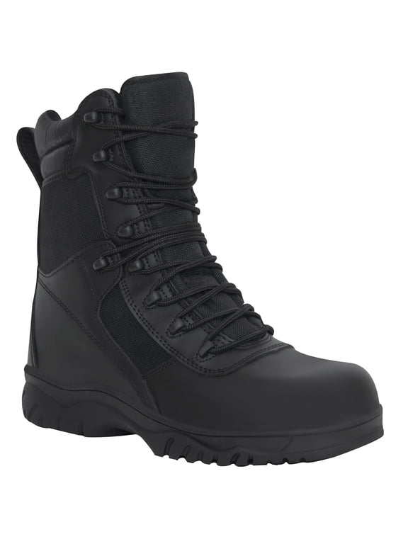 Forced Entry Tactical Boot With Side Zipper & Composite Toe - 8 Inch