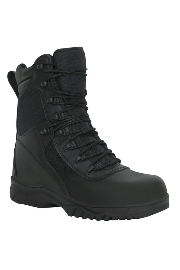 Forced Entry Tactical Boot With Side Zipper & Composite Toe - 8 Inch