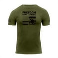 thumbnail image 1 of Rothco "Freedom Isn't Free" T-Shirt,Olive Drab,S, 1 of 2