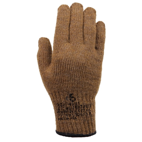 Rothco G.I. Glove Liners, Coyote Brown, 4