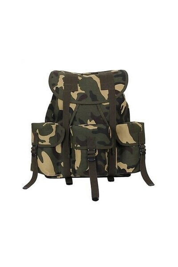 G.I. Type Heavyweight Mini Alice Pack, Woodland Camo