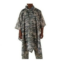 Rothco G.I. Type Military Rip-Stop Poncho - ACU Digital Camo