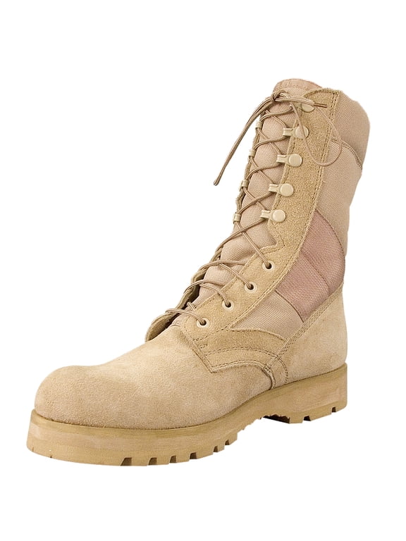 G.I. Type Sierra Sole Boots - 8 Inch, Desert Tan, Regular, 4