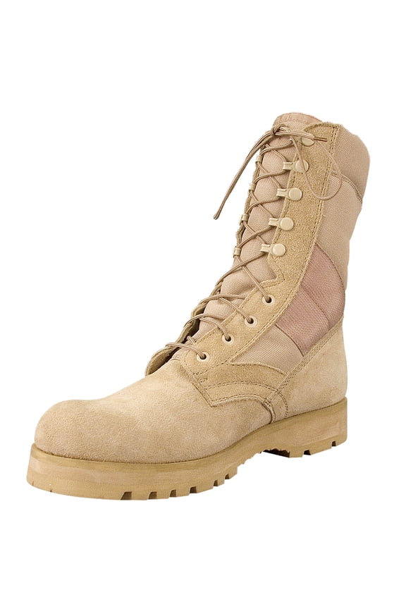 G.I. Type Sierra Sole Boots - 8 Inch, Desert Tan, Wide,11