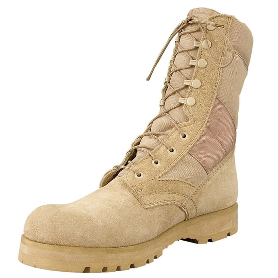 Rothco G.I. Type Sierra Sole Boots - 8 Inch, Desert Tan, Wide,13