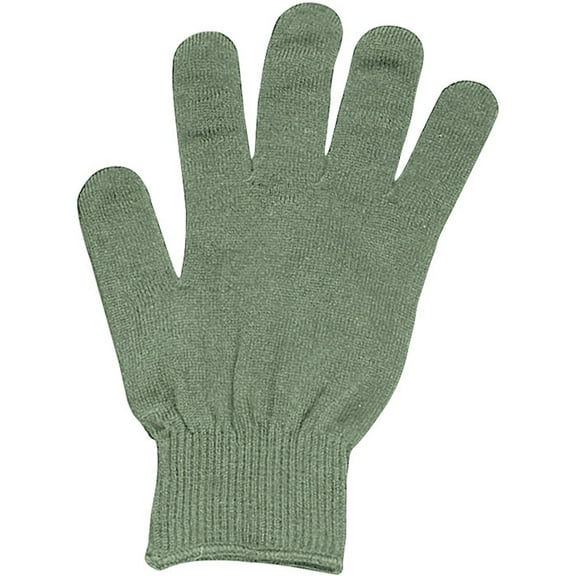 Rothco 9638 G.I. Polypropylene Glove Liners, Olive Drab - One Size