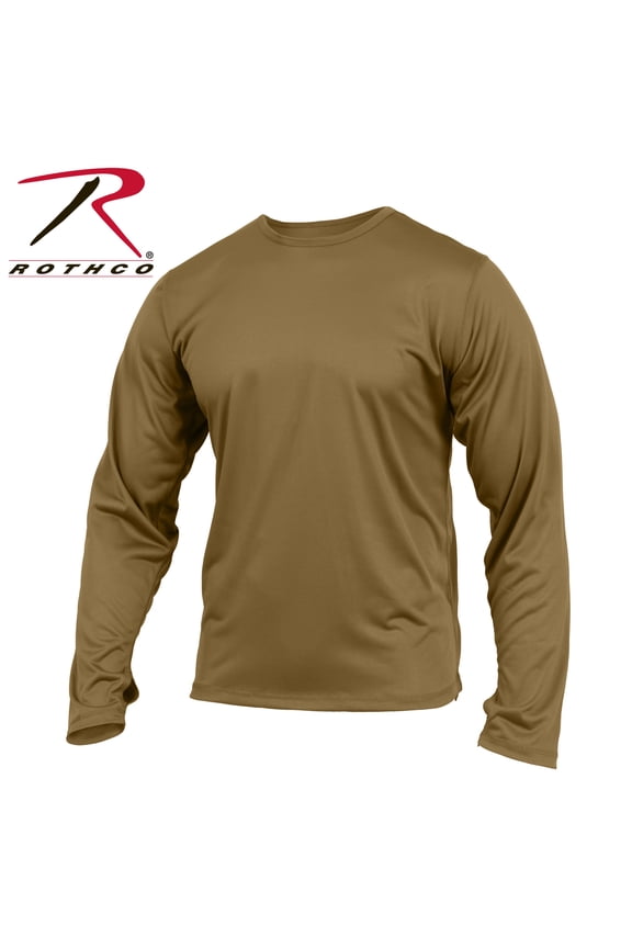 Gen III Silk Weight Underwear Top - AR 670-1 Coyote Brown, Medium