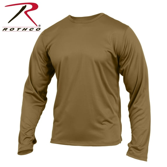 Rothco 17004 Men Gen III Silk Weight Underwear Top, AR 670-1 Coyote Brown - Extra Large