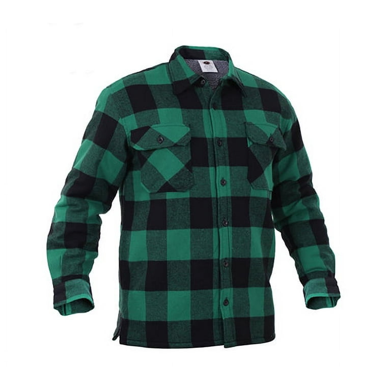 Quilted flannel shirt walmart clearance