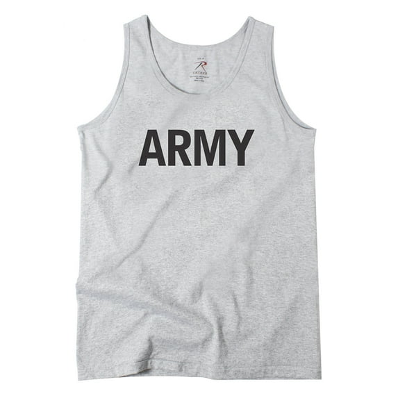 Rothco Grey Army Tank Top - 60080 - X-Large