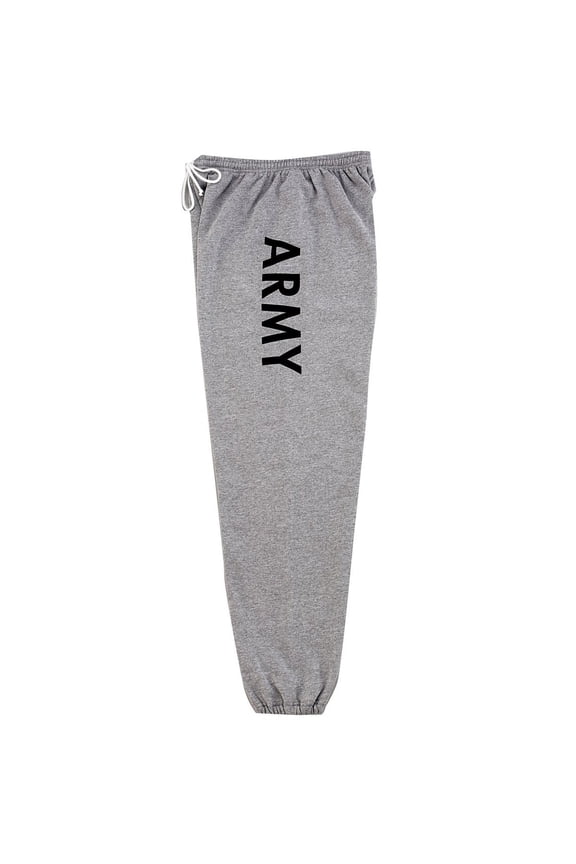 Grey Physical Training Sweatpants - Army, 2X-Large