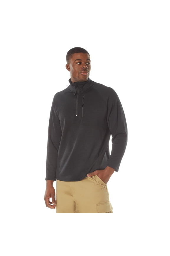 Grid Fleece Pullover