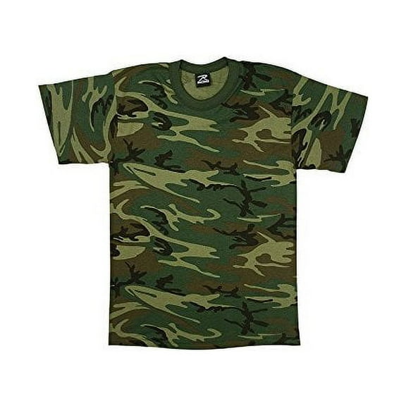 Rothco 11294 Men Heavyweight Camo Short Sleeve T-Shirt - 2XL