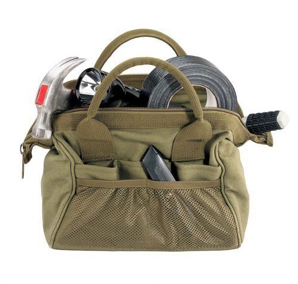 Rothco Heavyweight Canvas Platoon Tool Bag Black Walmart